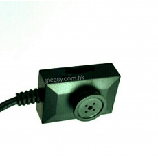 衣鈕扣型隱蔽一體式 TF Card 錄影鏡頭720P 針孔迷你鏡頭 收音