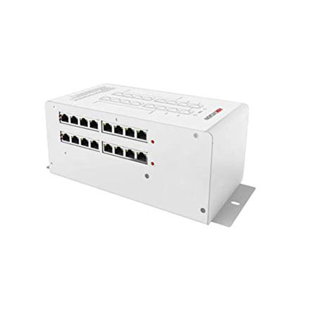 可視對講用 6位PoE供 直接壁裝 埠設計