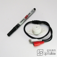 全指向電容式麥克風 閉路電視DVR/NVR用 高性能耐用 Omnidirectional Microphone