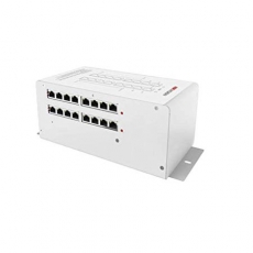 可視對講用 6位PoE供 直接壁裝 埠設計