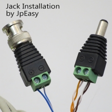 監控攝像頭電源專用 DC公插頭/電源轉接頭/電源公頭