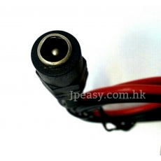 監控攝像頭電源專用 DC母插頭/電源連黒紅線接頭/電源母頭