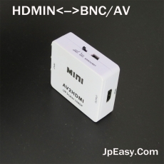 HDMI轉BNC/AV 訊號轉換器 三個輸入端可切換使用