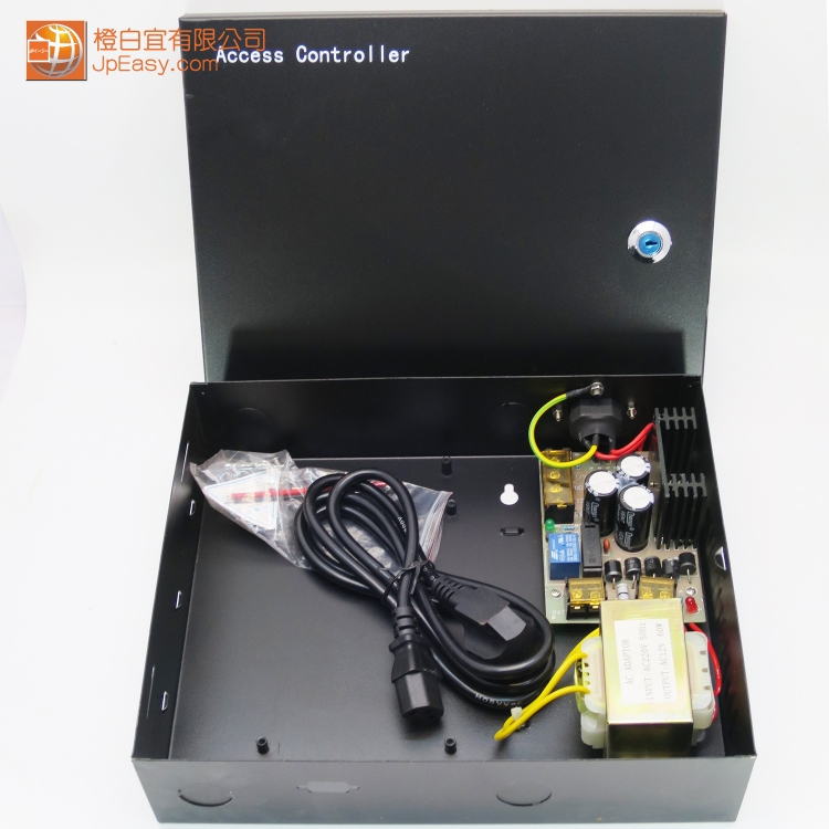 對講主機系統 門禁變壓器 門禁控制器推動門鎖電源 DC12V5A 工程用 安全機箱 帶LED短路/超載/過壓
