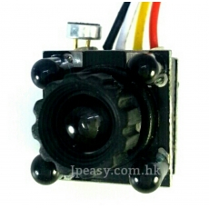 EEMINI 紐扣型鏡頭 針孔攝像機　1000線彩色 1cm直徑 迷你鏡頭連咪  紅外線夜視