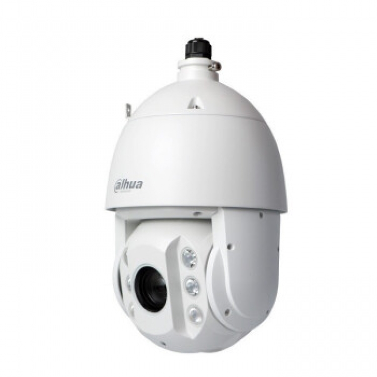 DH-SD6C84FX-GN 400萬星光級 6寸防水PTZ旋轉球鏡 ip網路鏡 30倍光學、16倍數字變焦 5~144mm 收音 150米夜視 MicroSD存儲 中文版