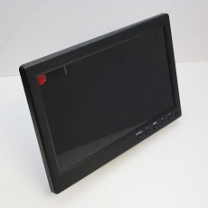 10寸 16比9 USB展示用 顯示器 液晶屏 座/掛牆 內置喇叭 金屬外殼 MP4 /MP5 LCD Monitor VGA,BNC,RCA