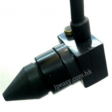 大尖頭 型金屬外殼 迷你鏡頭 長型針孔攝像機連咪, 700線/ 彩色