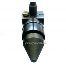 大尖頭 型金屬外殼 迷你鏡頭 長型針孔攝像機連咪, 700線/ 彩色