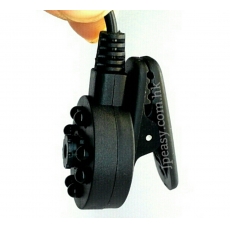 10LED迷你鏡頭 夜視針孔攝像機連咪, 700線/ 彩色