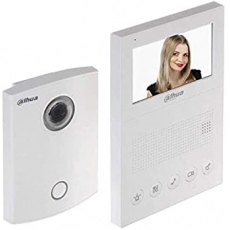 4.3寸按鍵式 視像室內對講機 內置咪 開門 可視