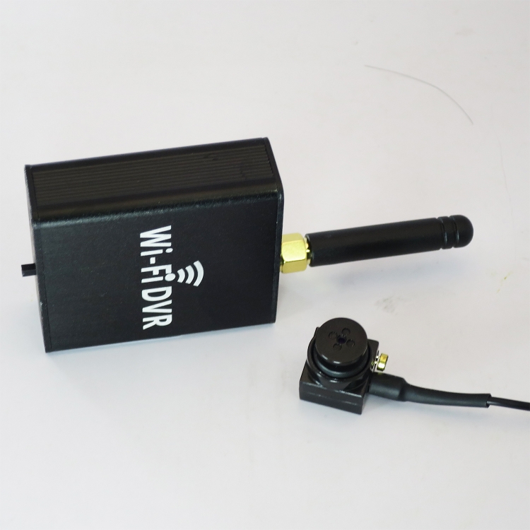 分體式 針孔 隱蔽迷你鏡頭 移動偵測 MicroSD錄影儲存 內置電池 WI-FI 直接連接手機,電腦 支持128GB