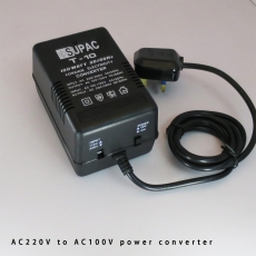 變壓器 220V轉輸出100V-110V 100W 日本,台灣,美國等100V 電器使用 AC-Adaptor/Transformer 小型線圈變牛