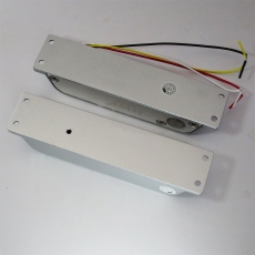 中型 磁感式電插鎖 12V 4線 明安裝 戶外 2件-1對套裝 