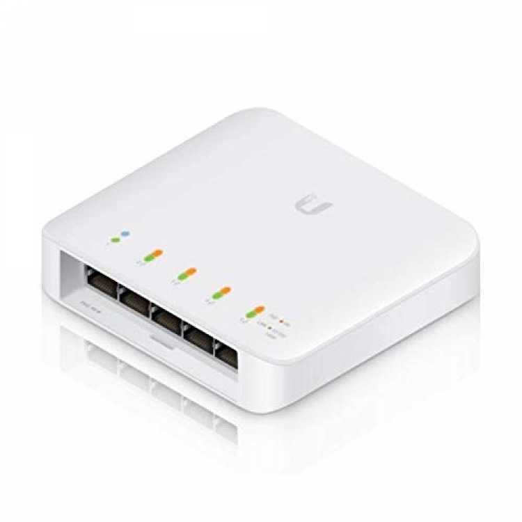 Ubiquiti Unifi switch flex PoE供電/入電 延長器5位交換器
