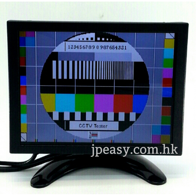 12寸 顯示器 液晶屏 掛牆 磨砂黑色薄邊框 金屬外殼 LCD Monitor HDMI,VGA,BNC, RCA
