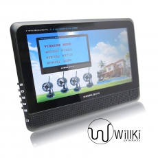 2.4G無缐 最簡易套裝系列 4鏡頭+液晶屏 SD錄影 收錄音 7