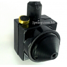 小型1CM平頭型隱蔽式 1080P同軸高清 針孔攝像鏡頭 針孔迷你鏡頭 連咪