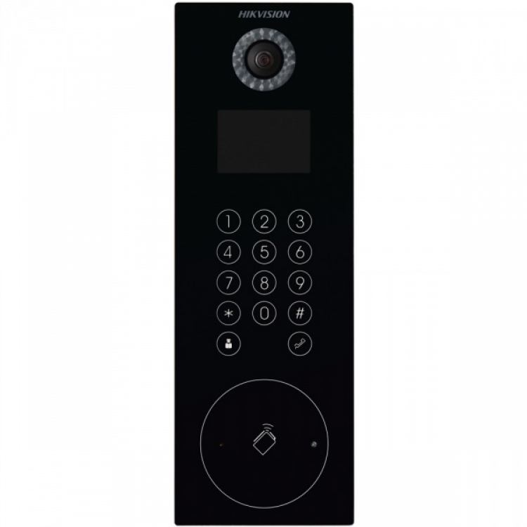 可視對講主機3.5寸液晶顯示屏手機APP開鎖 辦公室 PoE供電 觸控式 高清網絡攝像頭 120度廣角 連底座