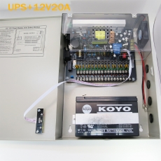 Mini UPS不斷電源 CCTV閉路電視監控系統 DC12V2A備用電源 門禁 能考勤機 鏡頭 18650ICR儲電 備用電源 12,000mAh