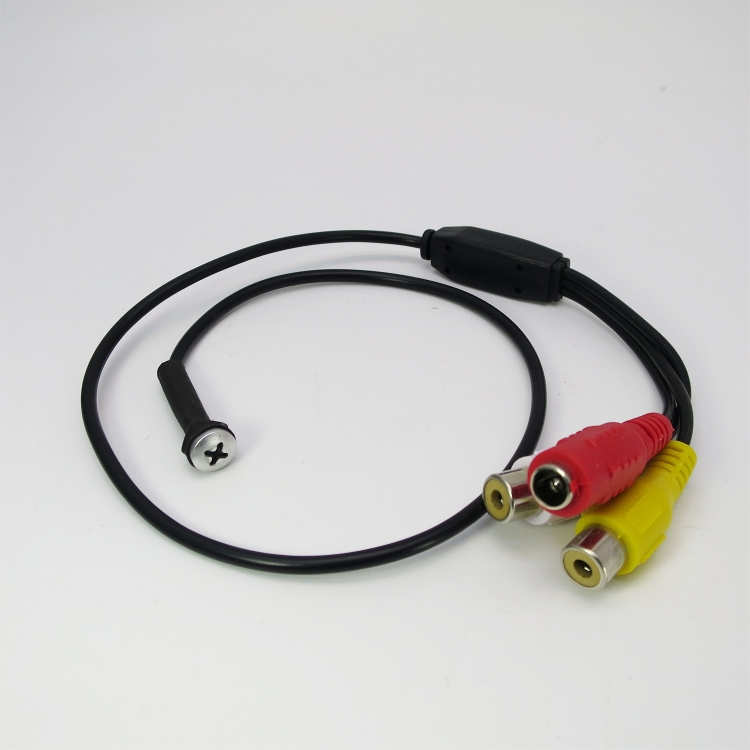 長線條型針孔迷你鏡頭 隱蔽式 3mm直徑 連咪 1000線彩色