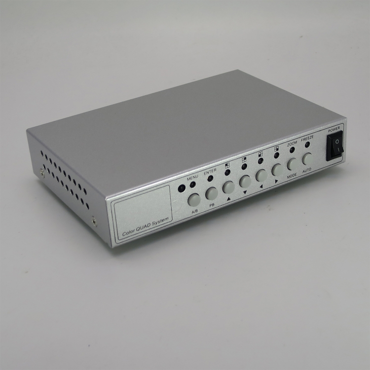 4組BNC  4合1切換器/分配器 4進1出視頻分配器帶信號放大功能
