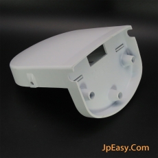 鋁合金 戶外防水橫向式閉路電視鏡頭支架 掛牆 多處關節調整方向 磨砂白色