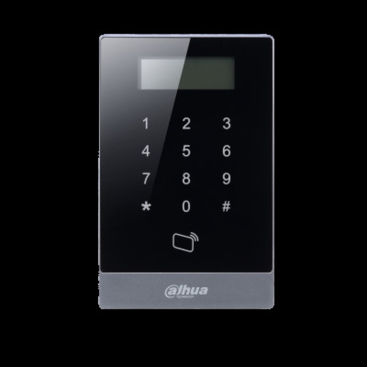 ASI1201A 觸摸按鍵 藍色背光燈 門禁機 拍卡/密碼 控制鍵盤 電開門鎖系統 門禁拍卡密碼一體機 ID卡或IC卡