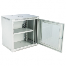 9U主機櫃  網路機櫃 掛牆機櫃 鐵製结構 支架 通訊箱 DVR及電源線,防曬防水美觀 壁掛機箱 550x450x400