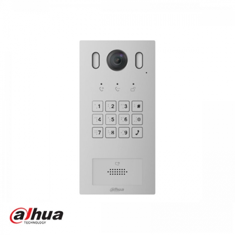 VTO3221E-P 可視對講主機 手機APP開鎖 辦公室 PoE供電 1080P高清網絡攝像頭 140度廣角 金屬 連底座 ENG