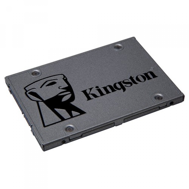 Kingston A400 480GB 固態硬碟 快閃記憶體製造 可靠和堅固耐用。不含任何活動零件，比傳統硬碟更不易發生故障。溫度更低，更安靜，而且防震耐衝擊