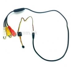 超迷你鏡頭連咪 0.3Cm直徑 針孔鏡　1000線彩色 