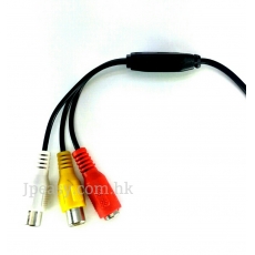 超迷你鏡頭連咪 0.3Cm直徑 針孔鏡　1000線彩色 