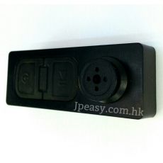 衣鈕扣型 一體式錄影鏡頭720P 針孔攝像機 無線Wifi連接使用 MicroSD錄影 紅外線夜視