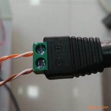 絞線傳輸器 紅+/黑-用易分別線 BNC公頭 支持ot位全高清HD1080P ~150米 工程用 對裝