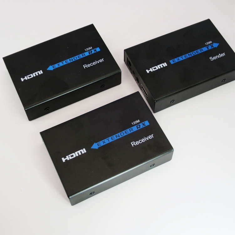 HDMI轉LAN線傳輸器 1分2 HDMI絞線傳輸器 支持USB滑鼠遙控操作 150米工程用 HDMI UTP Extender