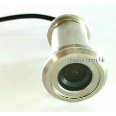 隱蔽式 門眼鏡頭 銀色金屬外殼 易安裝 800線 Mini-Cam 連接錄影機,液晶屏
