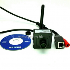 機芯細型IP隱蔽鏡頭  有線/無線WIFI兩用 Mini Camera 200萬/1080P 網路攝像頭