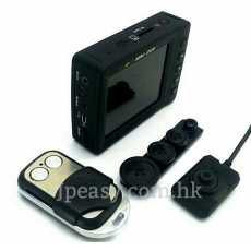 多種紐扣鏡頭,隱蔽針孔攝像機+Mini DVR MicroSD錄影CCTV Camera