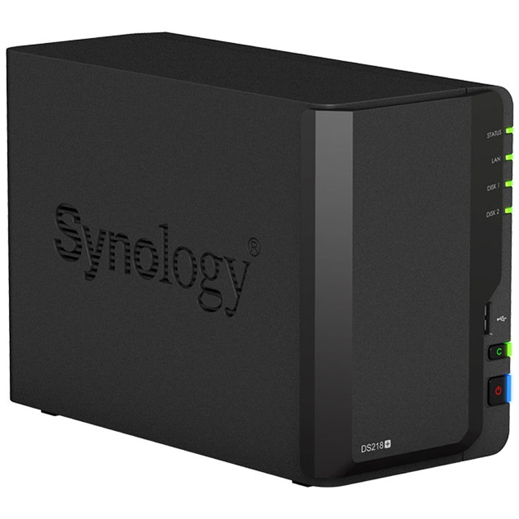 Synology DiskStation DS218+ 2-Bay NAS Enclosure NAS伺服器