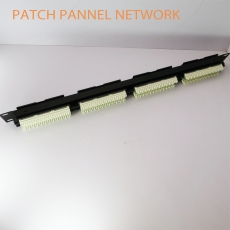 PATCH PANNEL NETWORK - AMP 24PORT CAT5e cat5e配線架超五類24口網路配線架19英寸配線架1U機櫃