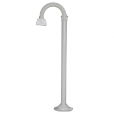 鋁合金 100-200cm伸縮 牆身掛裝支架 L型 加強壁裝彎型橫臂杆 閉路電視鏡頭支架 鴨嘴立杆萬向調節鏡位左右旋轉調整方向 磨砂