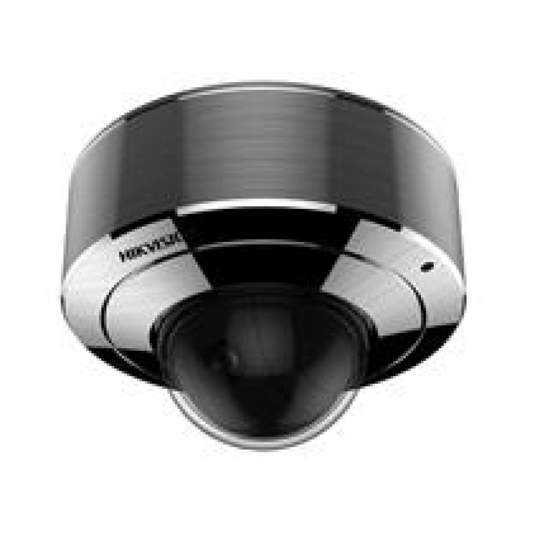 DS-2XE6146F-HS 防暴網絡半球鏡 304不銹鋼IP68 400萬 貼頂室內半球鏡 PoE供電 支持MicroSD錄影 防雷、防静电