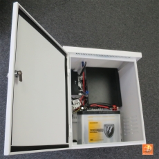 防水工程箱: 阻燃絕緣 通訊箱 用於保護-電源, DVR及電源線,防曬防水美觀