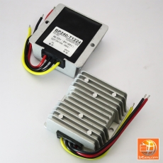 9-24V UP 48V自動穩壓器 升降壓變壓器 DC48V5A 安全機箱 集中控制供電 帶短路/超載/過壓