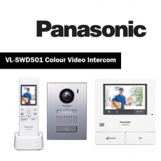 Panasonic 視像對講系統 5寸視像室內對講機 內置咪 開門 可視門鈴對講套裝 一拖一