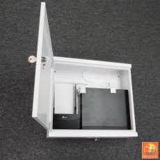 錄影機保護箱 安全鎖 四邊散熱 通訊箱 用於保護-器材及電源,美觀 55*43*11CM