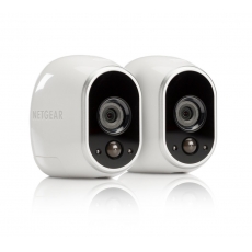 Netgear 2鏡頭 全無線充電式/電池 WiFi 720P Arlo 2 Cameras 智能網絡攝錄機 防水 靈活移動SET使用