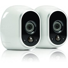 Netgear 2鏡頭 全無線充電式/電池 WiFi 720P Arlo 2 Cameras 智能網絡攝錄機 防水 靈活移動SET使用