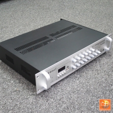 240W PA音樂/公共廣播/背景音樂/定壓擴音器/ 6分區混音功率擴大器 藍牙連接手機,USB MP3, Mic, Radio 中央音量調教/獨立6個